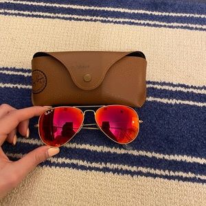 Polarized Orange RayBan